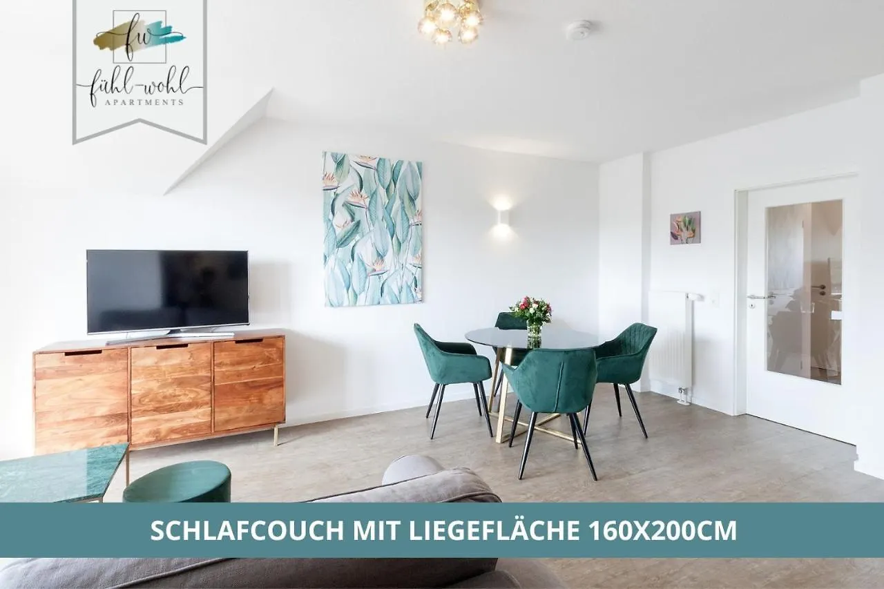 Apartment Hofgarten - Zentrale und ruhige 2Zi Whg mit Küche, Duschbad und Balkon Bayreuth Deutschland