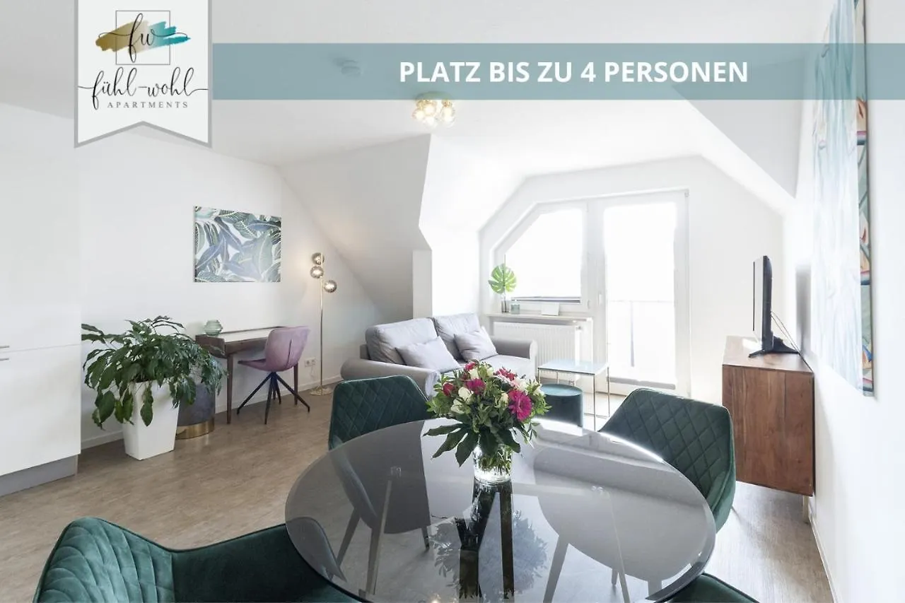 Apartment Hofgarten - Zentrale und ruhige 2Zi Whg mit Küche, Duschbad und Balkon Bayreuth Deutschland