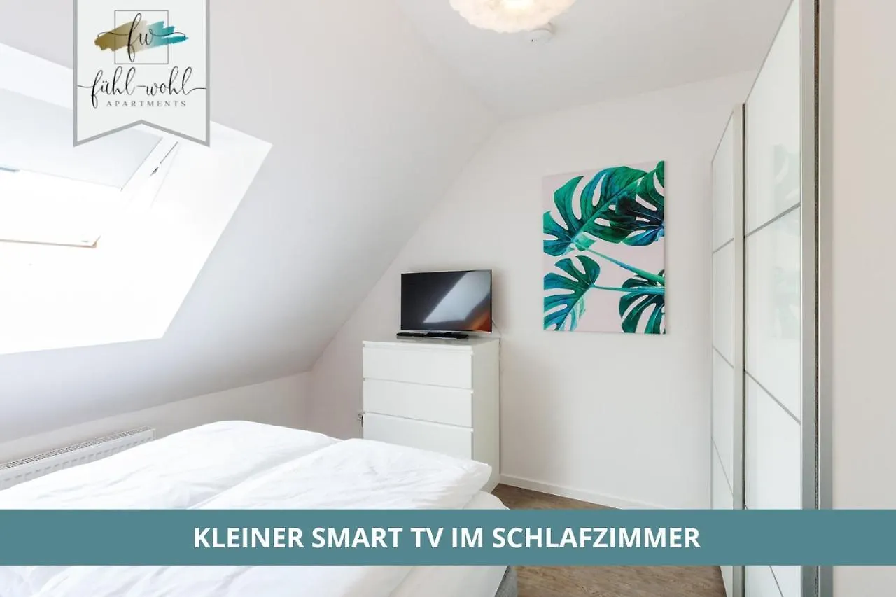 Apartment Hofgarten - Zentrale und ruhige 2Zi Whg mit Küche, Duschbad und Balkon Bayreuth