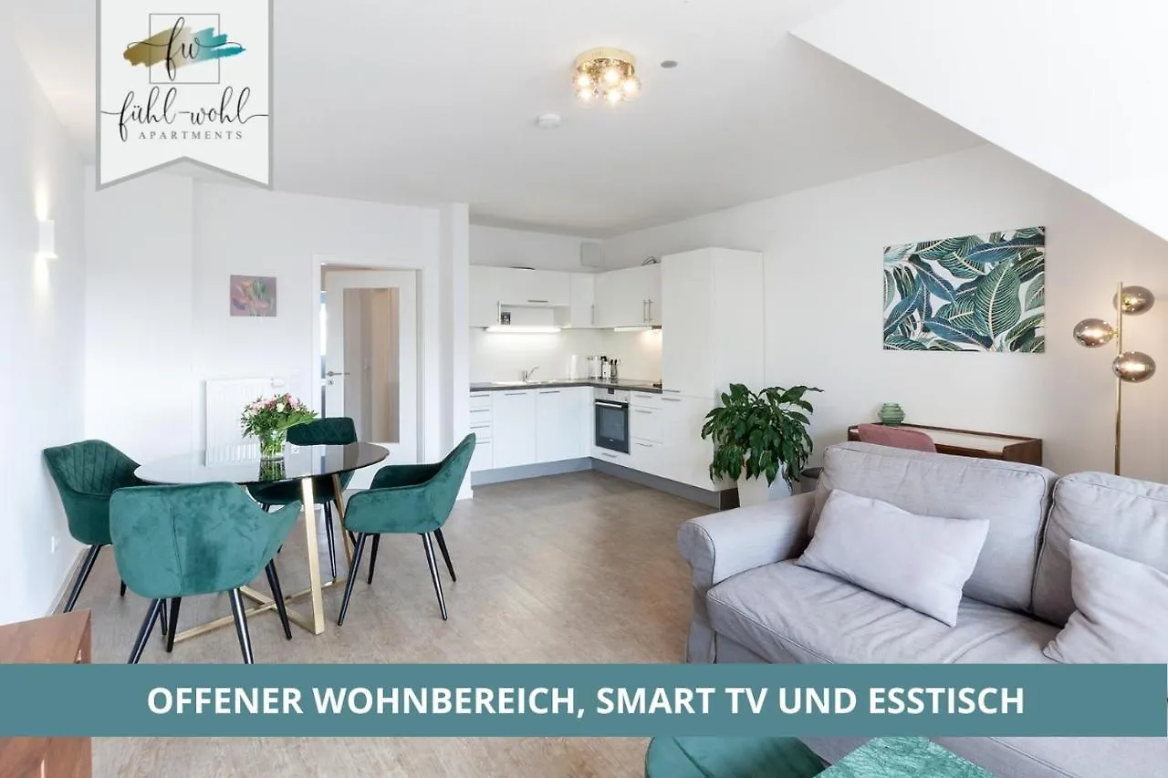 Apartment Hofgarten - Zentrale und ruhige 2Zi Whg mit Küche, Duschbad und Balkon Bayreuth