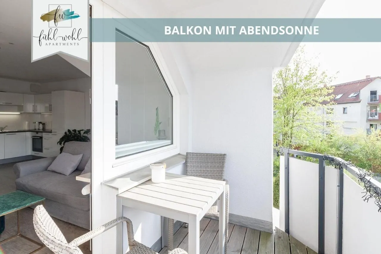 Apartment Hofgarten - Zentrale und ruhige 2Zi Whg mit Küche, Duschbad und Balkon Bayreuth Deutschland